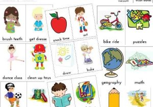 Free Printable Autism Worksheets or Best Preschool & Elementary Special Education Classroom Ideas
