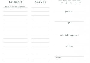 Free Printable Budget Binder Worksheets Along with Bill Pay Worksheet Free Printable