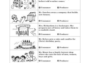 Free Printable Economics Worksheets or 3rd Grade Economics Worksheet Worksheets for All