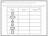 Free Printable Home organization Worksheets with Kindergarten Shapes and Sides Worksheets Kiddo Shelter Shape