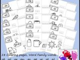 Free Printable Phonics Worksheets and New Cvc Word Family Coloring Pages Short A Vowel