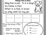 Free Printable Phonics Worksheets with Short E Phonics Worksheets and Activities No Prep