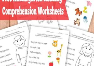Free Printable Reading Comprehension Worksheets for Kindergarten Also 36 Best Activity Guides Images On Pinterest