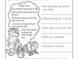 Free Printable Reading Comprehension Worksheets for Kindergarten or 112 Best Kids Images On Pinterest