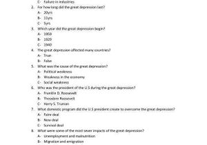 Free Printable Worksheets On Depression together with the Great Depression Summary Super Teachers Worksheets