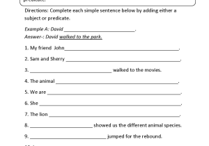 Free Sentence Scramble Worksheets and Collection Of Free Printable Writing Sentences Worksheets for