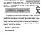 Free Writing Worksheets with Veterans Day Worksheets