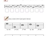 Fun Music Worksheets together with Music Worksheets Intervals 2nd 3rd 4th 5th 002