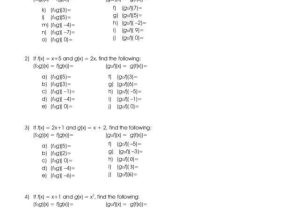 Function Operations and Composition Worksheet together with Fog Gof Worksheet Algebra Ii Pinterest