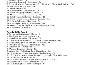 Function Table Worksheets Answers Also Periodic Table Questions New Chemistry Periodic Table Worksheet