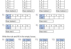 Function Tables Worksheet Pdf and 152 Best Math Images On Pinterest