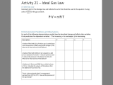 Gas Law Problems Worksheet and Chemistry Archive November 02 2017 Chegg