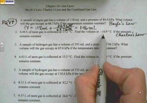 Gas Law Problems Worksheet with Answers with Worksheets 47 Best Bined Gas Law Worksheet Hd Wallpaper