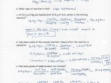 Gas Stoichiometry Worksheet with solutions or Mole Mass Problems Worksheet Answers Elegant 24 Best Chemistry