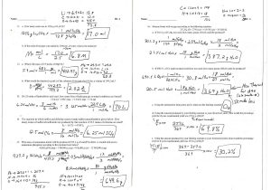 Gas Stoichiometry Worksheet with solutions together with Percent Yield Worksheet Answer Key the Best Worksheets Image