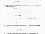 Gas Stoichiometry Worksheet with solutions together with Worksheet Limiting Reactant and Percent Yield Worksheet Answer Key