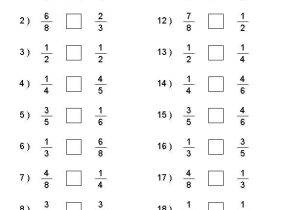 General Sequences Worksheet Answers with Greater Than Less Than Worksheets Math Aids