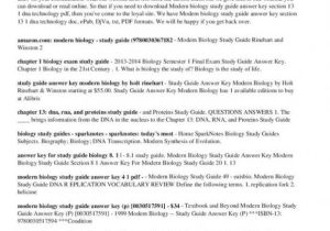 Genetics and Biotechnology Chapter 13 Worksheet Answers and Chapter 13 Section 2 Dna Technology Study Guide Answers