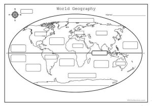 Geography Worksheets High School Along with World Geography Worksheet Free Esl Printable Worksheets