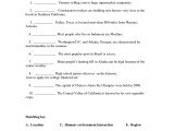Geography Worksheets High School Also 18 Best Of Five themes Geography Worksheets 5