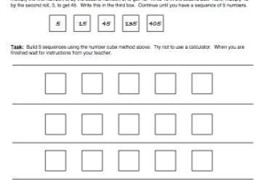 Geometric Sequence and Series Worksheet and School Of Fisher Arithmetic and Geometric Sequence sort