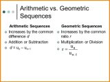 Geometric Sequence and Series Worksheet together with 9 Arithmetic and Geometric Sequences