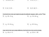 Geometric Sequences and Series Worksheet Answers with Worksheets 49 Re Mendations Arithmetic and Geometric Sequences
