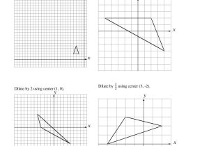 Geometry Cp 6.7 Dilations Worksheet and Math Dilation Worksheet