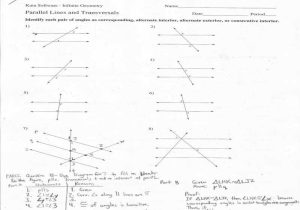 Geometry Cp 6.7 Dilations Worksheet Answers Along with Parallel Lines and Transversals Worksheet Answers Lovely Angles and
