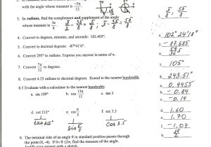 Geometry Distance and Midpoint Worksheet Answers Along with Precalculus Honors