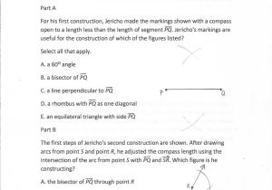 Geometry Parallel and Perpendicular Lines Worksheet Answers and Geometry Mon Core Style May 2016