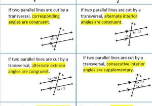 Geometry Parallel Lines Worksheet Answers together with 3 2 Angles and Parallel Lines Worksheet Answers New 50 Best Angles