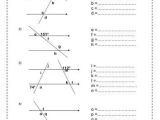 Geometry Parallel Lines Worksheet Answers together with Worksheets 48 Beautiful Parallel and Perpendicular Lines Worksheet