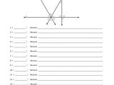 Geometry Parallel Lines Worksheet Answers with Parallel Lines and Transversals Worksheets Gallery Worksheet Math