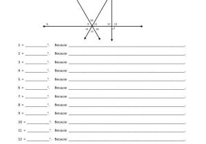 Geometry Parallel Lines Worksheet Answers with Parallel Lines and Transversals Worksheets Gallery Worksheet Math
