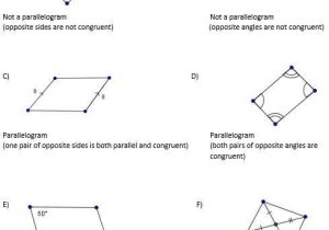 Geometry Parallelogram Worksheet Also Proving Quadrilaterals Worksheet with Answers Kidz Activities