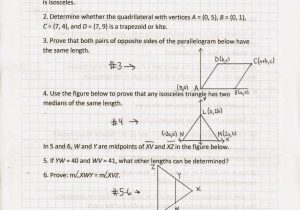 Geometry Parallelogram Worksheet Answers Along with Geometry Proofs Worksheet Choice Image Worksheet for Kids In English