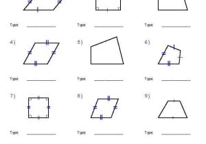 Geometry Review Worksheets with 51 Best Math Geometry Quadrilaterals Images On Pinterest