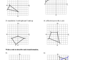 Geometry Transformation Composition Worksheet and Positions Transformations Worksheet Worksheets for All