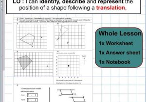 Geometry Transformations Worksheet Answers with Maths Translation Worksheets Year 6 Fresh Transformations High