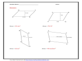 Geometry Worksheet Kites and Trapezoids Answers Key as Well as area Parallelogram Worksheet Worksheets for All Download