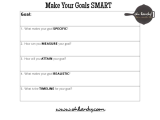 Goal Planning Worksheet and Smart Goal Setting Worksheet Doc Read Line Download and