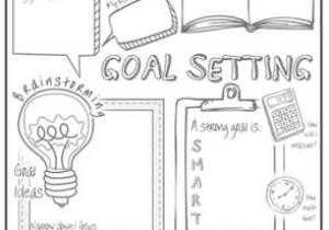 Goal Setting Worksheet for High School Students Along with Goal Setting for Middle School