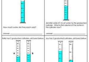 Graduated Cylinder Measuring Liquid Volume Worksheet Answer Key Along with Volume Cylinder Worksheet