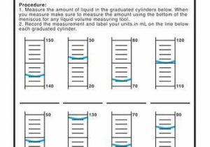 Graduated Cylinder Measuring Liquid Volume Worksheet Answer Key or 381 Best Science Images On Pinterest