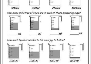 Graduated Cylinder Measuring Liquid Volume Worksheet Answer Key with 21 Best Measurement Capacity Images On Pinterest