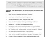 Grammar and Punctuation Worksheets as Well as 35 Best Grade 5 Punctuation Images On Pinterest