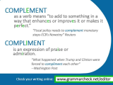 Grammar Complements Worksheet or English Grammar Plement or Pliment Other Mon Confusions