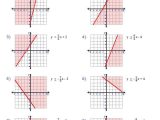 Graphing Linear Equations Worksheet with Answer Key Along with Graphing Systems Linear Inequalities Worksheet Fresh the Math