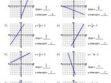 Graphing Linear Equations Worksheet with Answer Key or Slope Intercept form Worksheet Answer Key Kidz Activities